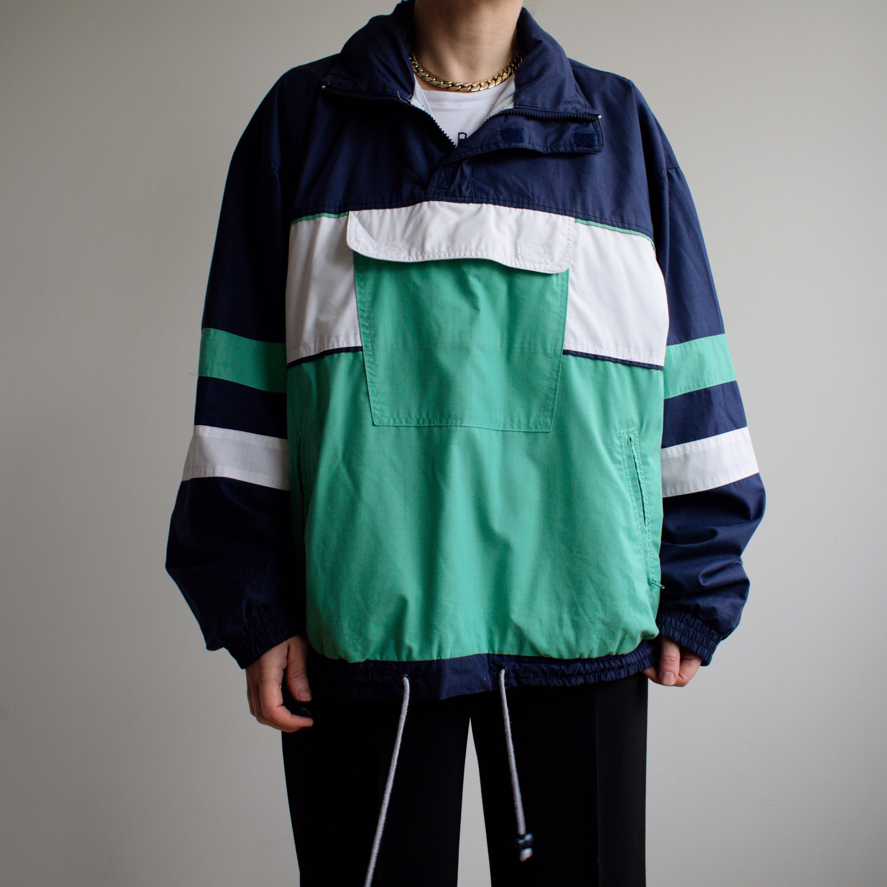 Vintage Pullover Windbreaker Jacket. Originally Womens Size M L. 90s Era. Etsy Ireland