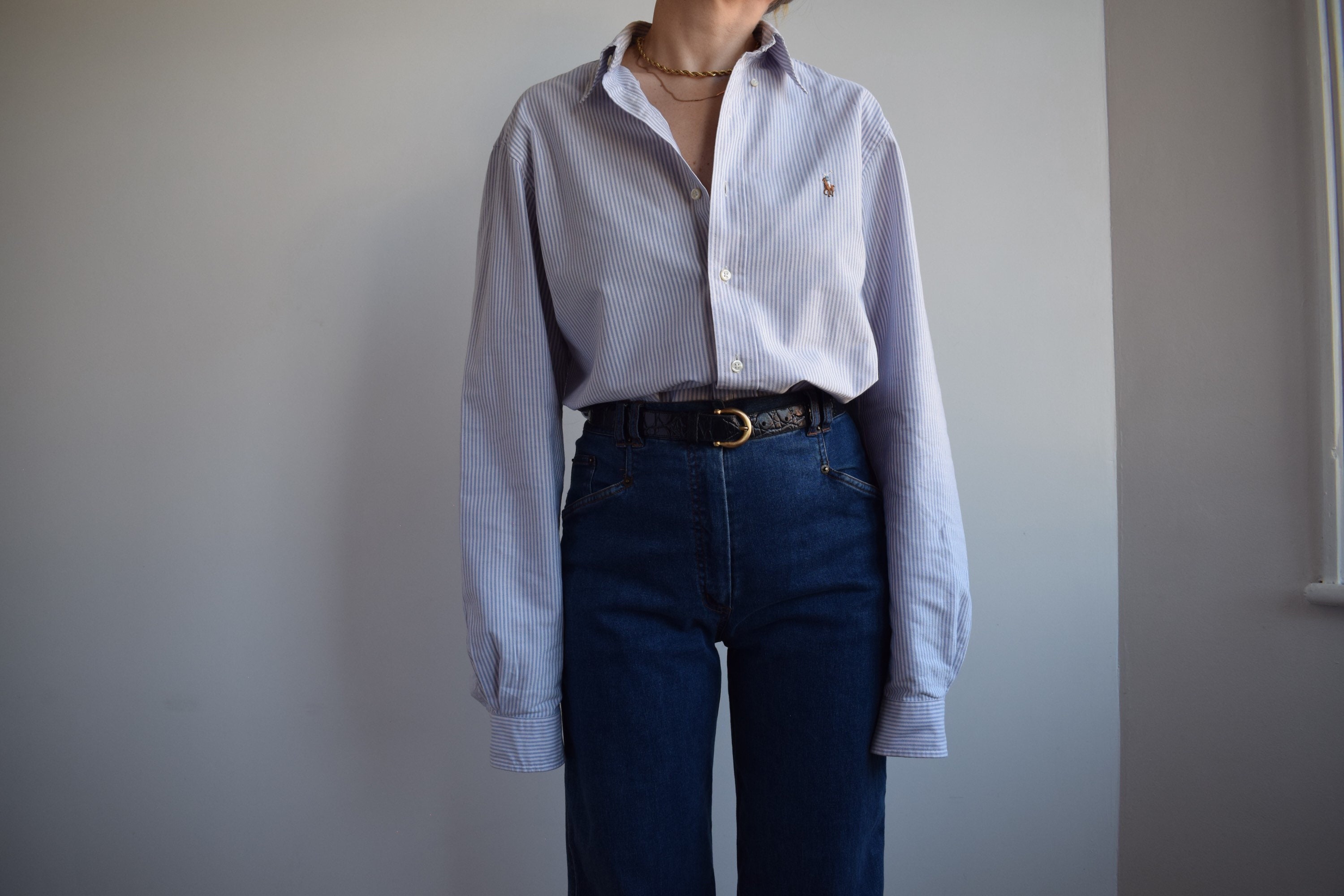 Vintage Polo by Ralph Lauren Cotton Shirt / Button Down