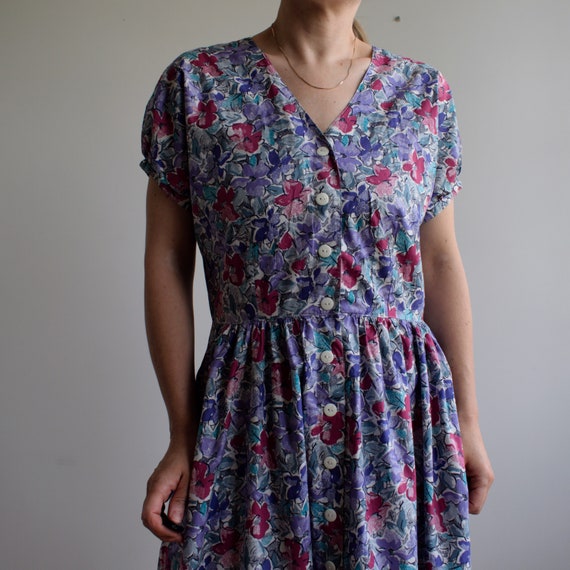 Vintage Laura Ashley cotton summer dress. Origina… - image 4