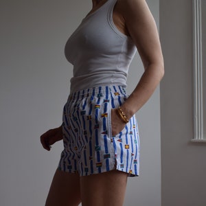 Vintage cotton shorts. Originally womens size M. 80s era. image 4