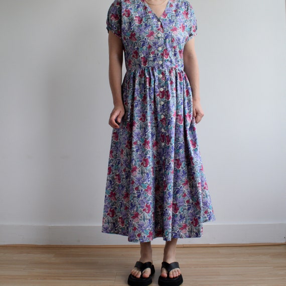 Vintage Laura Ashley cotton summer dress. Origina… - image 2