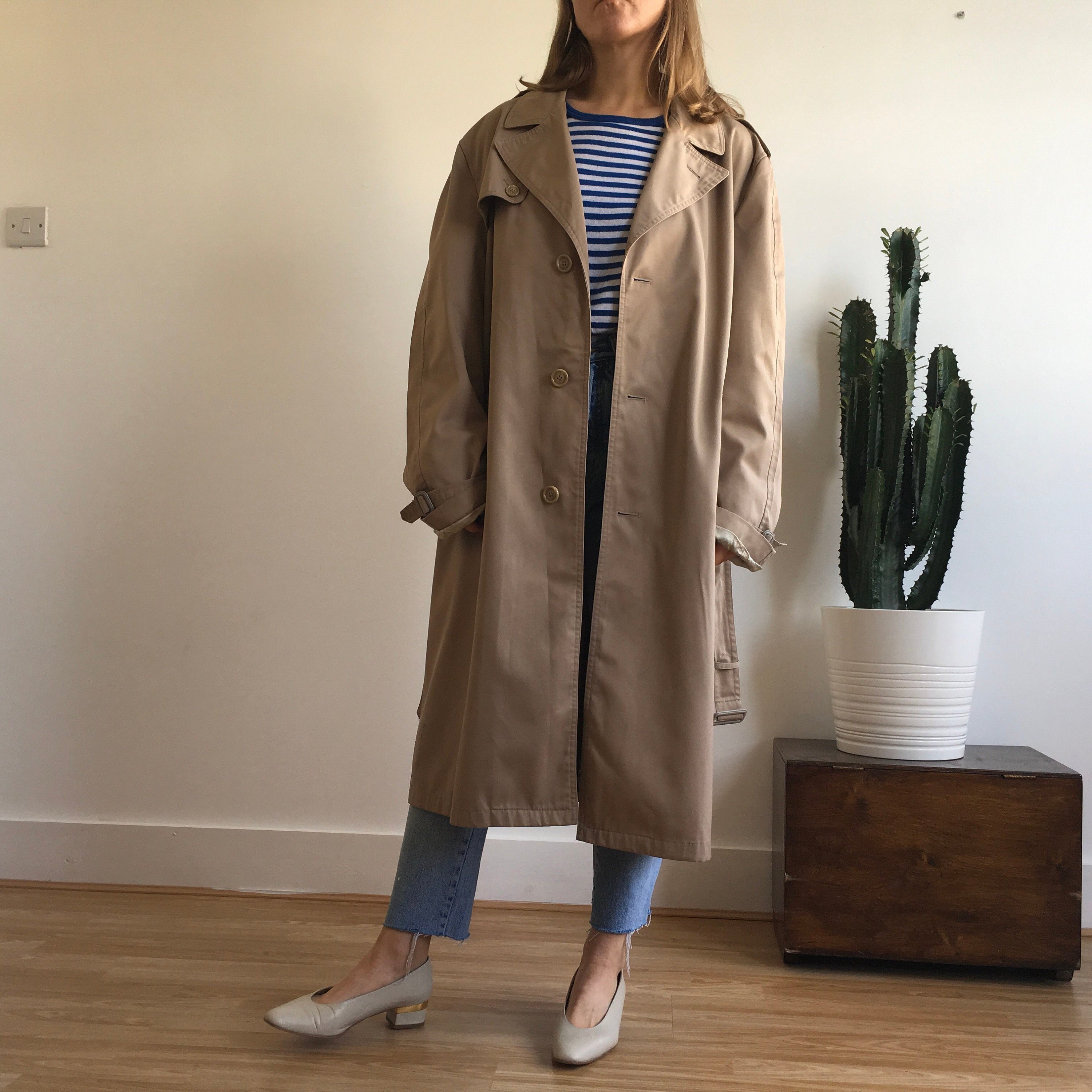 camel trench coat mens