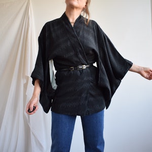 Vintage authentic Japanese kimono. Originally womens size M. image 2