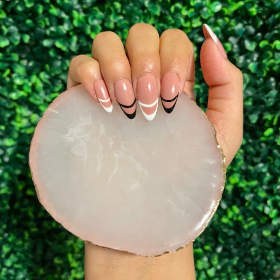 spring nails acrylic almond