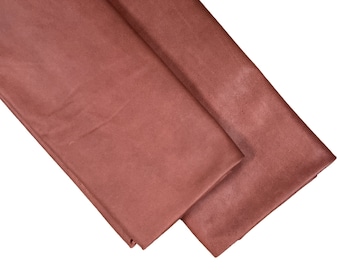 Full Grain Leather - Terra Cotta | 3oz | 1.2mm | Upholstery Leather | Lining Leather