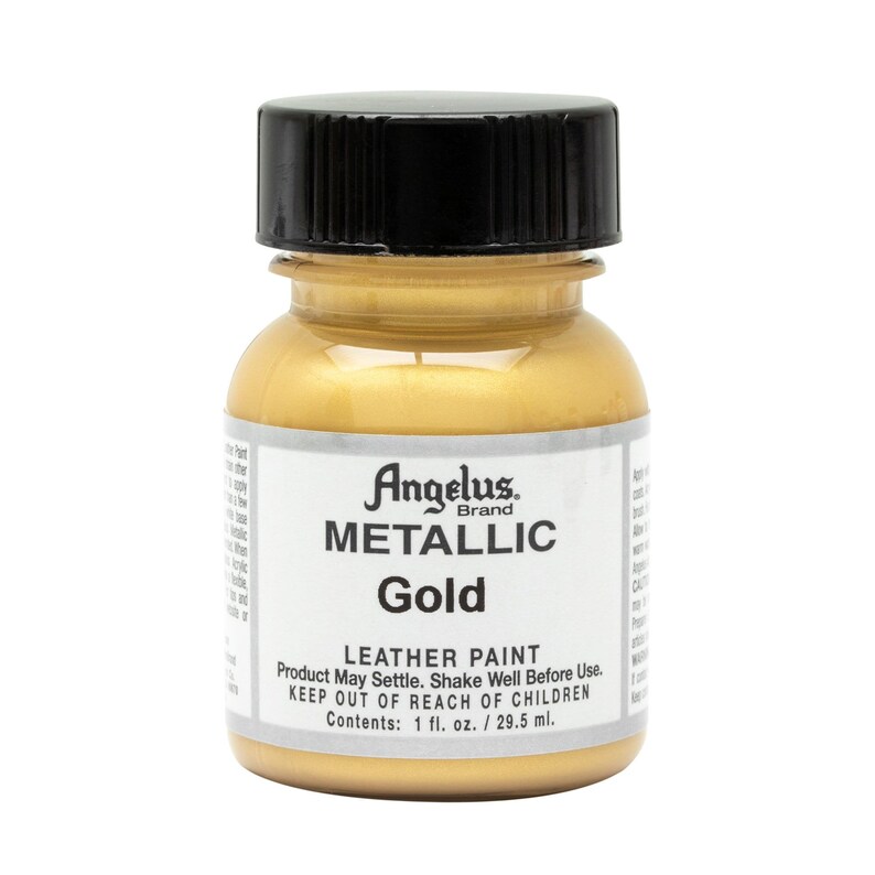 Angelus Leather Paint Gold Etsy