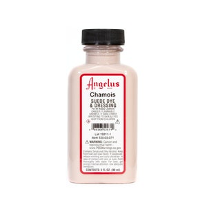 Angelus Chamois Suede Dye 3oz - Chamois - Suede Leather Dye