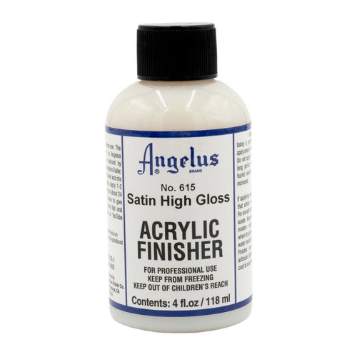 Angelus Acrylic Finisher Satin High Gloss 615 Leather Dye Etsy