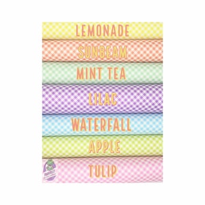 Marine Vinyl Yards - Gingham Printed Marine Vinyl By The Yard | Upholstery Vinyl | Vinyl for Purse and Bag Making
