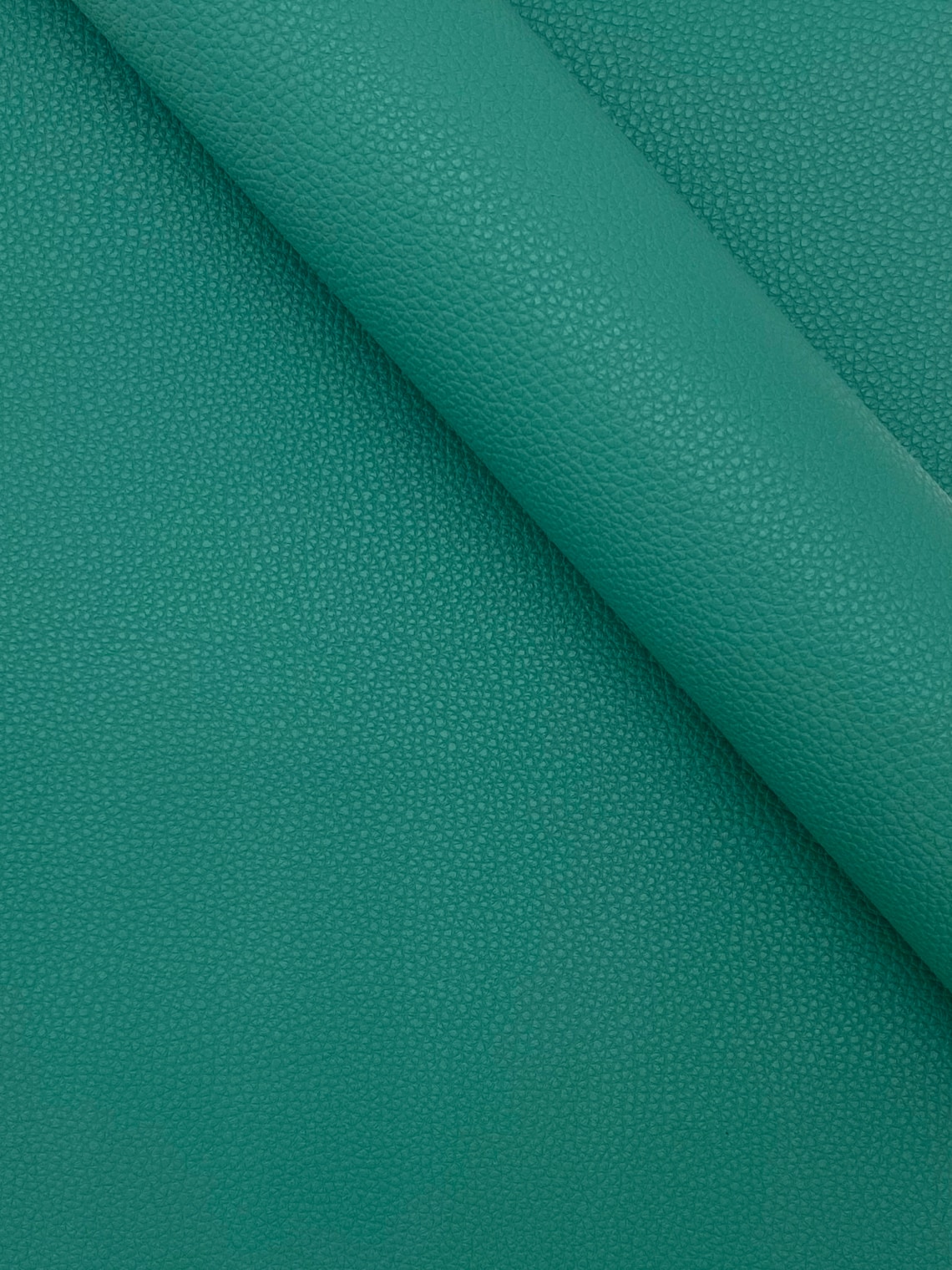 Faux Leather Teal Pebble Grain Faux Leather Faux Leather Etsy
