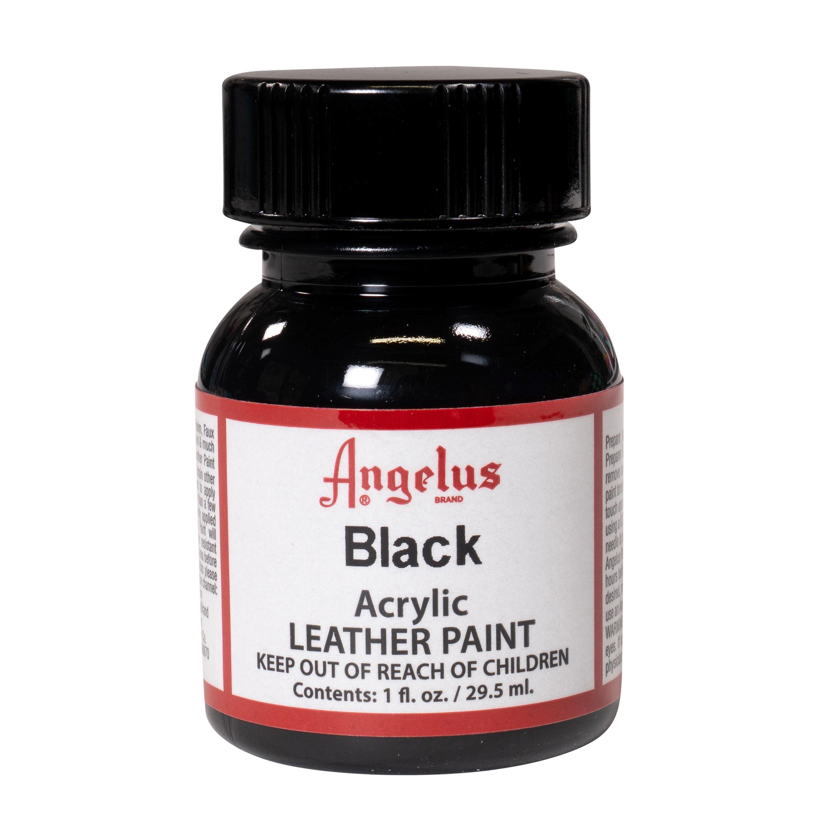 Angelus Black Acrylic Paint Leather Acrylic Paint Shoe Paint Custom Shoe Paint Etsy Nederland