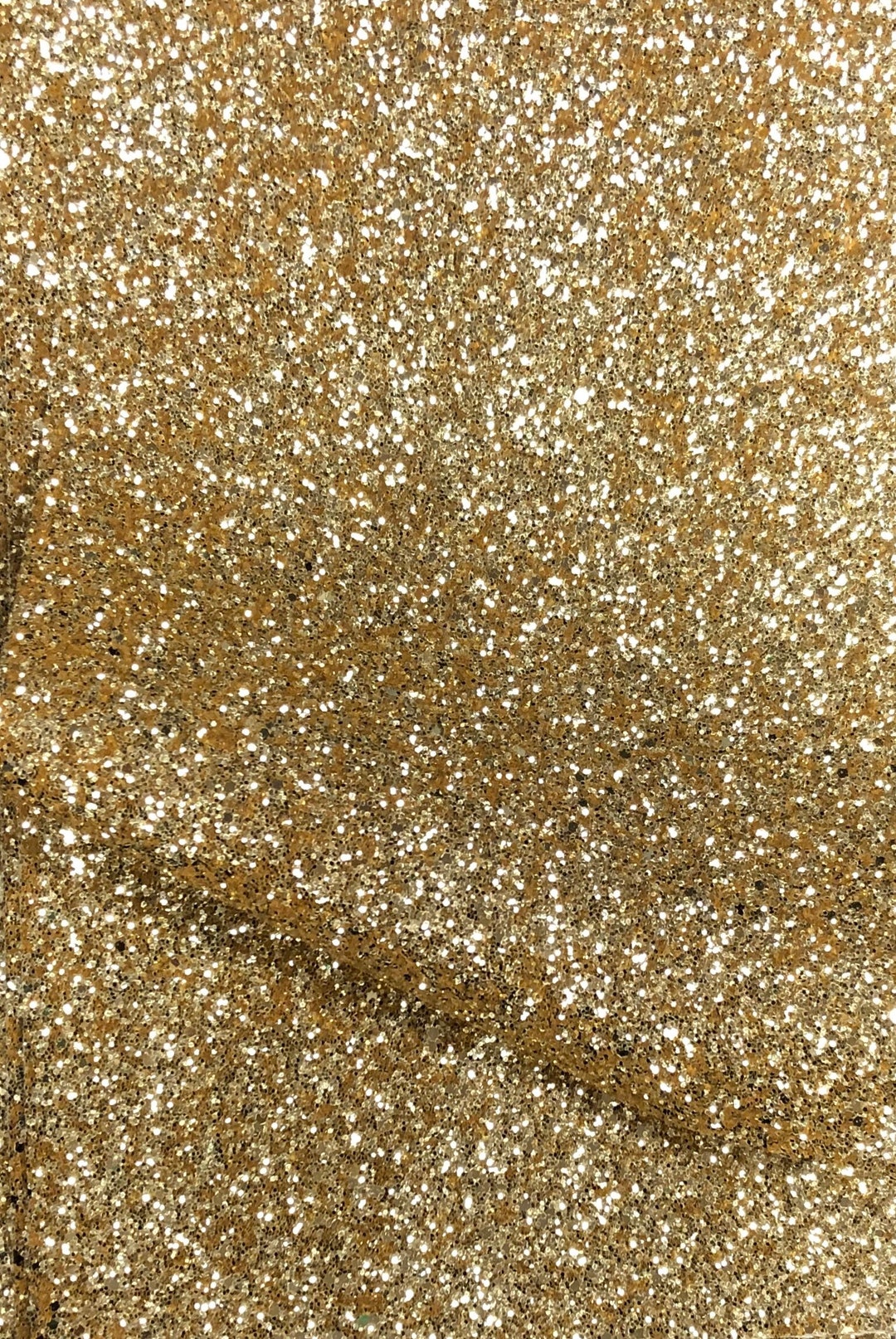 Glitter Faux Leather Light Gold Chunky Glitter Sheet Etsy