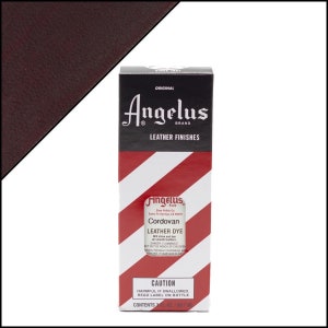 Angelus Cordovan Leather Dye 3oz - Cordovan - Leather Shoe Dye