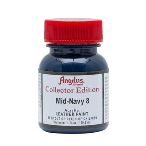 Angelus Collector Edition - Mid-Navy 8 - Leather Paint 1 oz