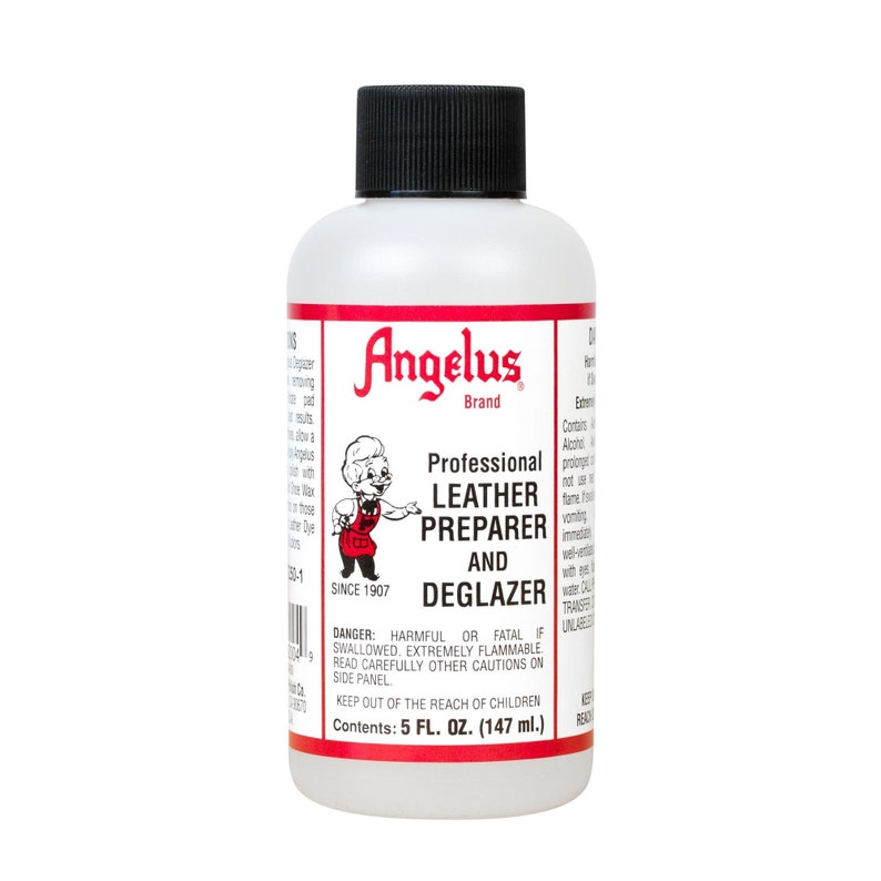 angelus brand professional leather preparer and deglazer