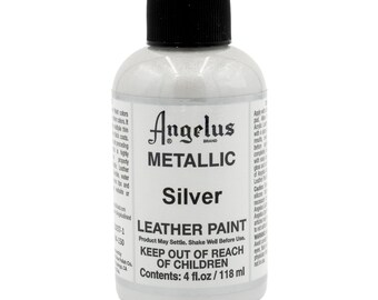 Angelus Leather Paint Flat White 1oz Bottle