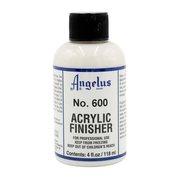 Acrylic Finisher Original Formula #600 | Leather Dye Sealer | Acrylic Paint  Finish | Dye and Paint Sealer | Clear Coat