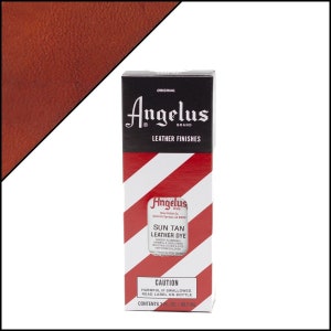 Angelus Suntan Leather Dye 3oz - Suntan - Leather Dye