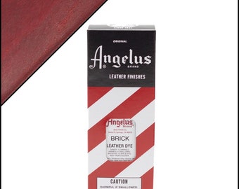 Angelus Brick Leather Dye 3oz - Brick - Leather Shoe Dye