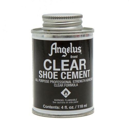 Angelus Clear Shoe Cement Rubber Cement Leather Adhesive Etsy