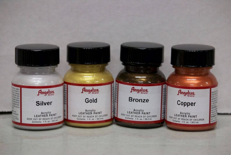 metallic silver angelus paint