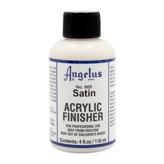 Angelus Satin Acrylic Finish 605 Leather Dye Sealer Acrylic Paint Finish  Dye and Paint Sealer Clear Coat -  Hong Kong