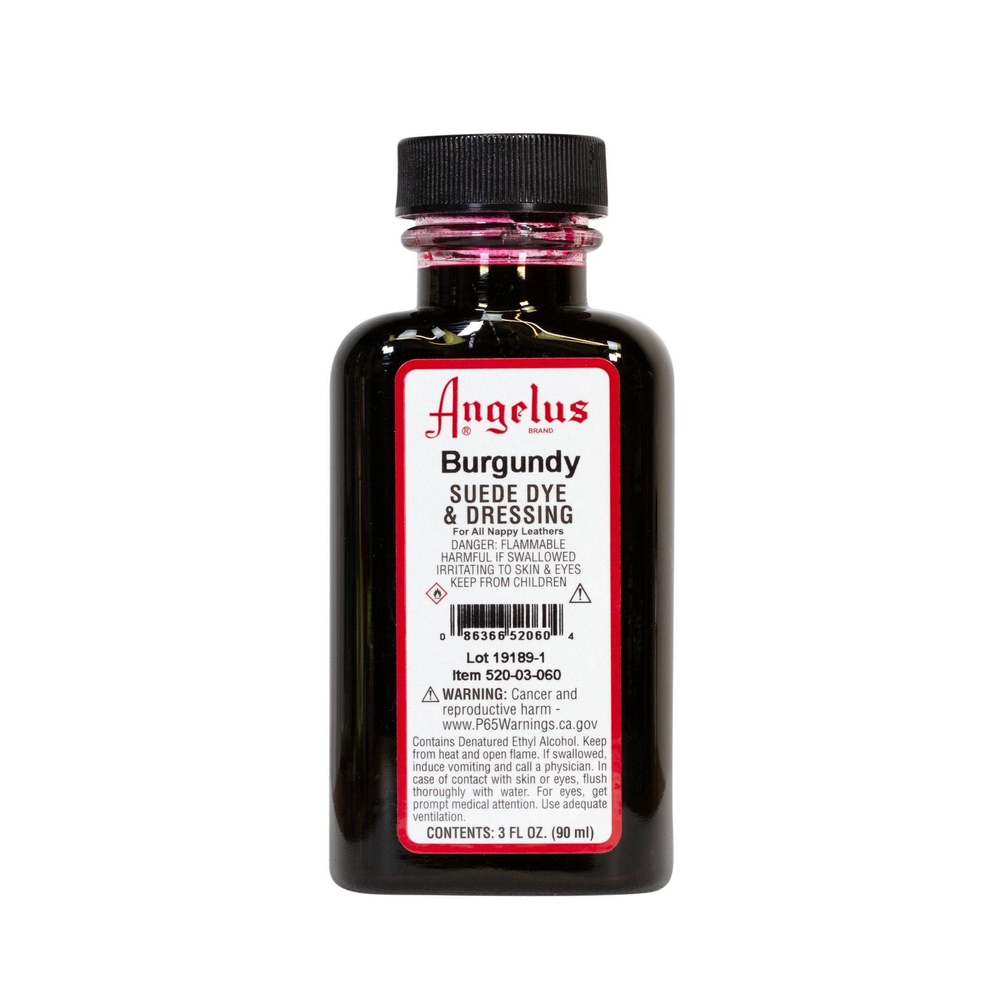 Angelus Burgundy Suede Dye 3oz Burgundy Suede Leather Dye Etsy
