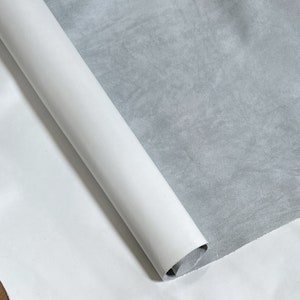White Cowhide Lining Leather Side 2.5oz (1.0mm)