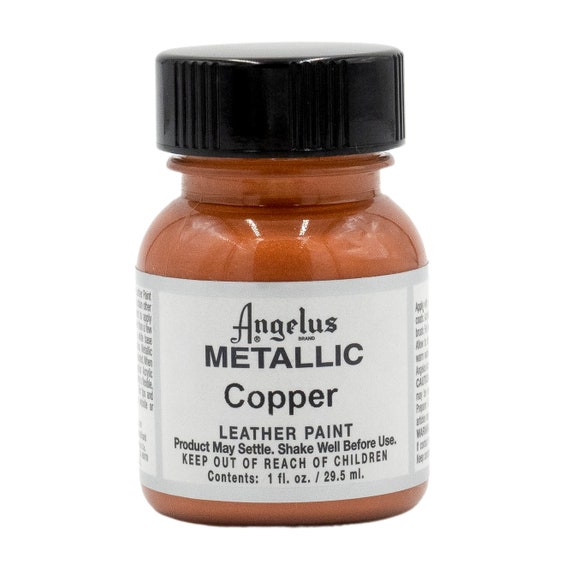 Angelus Leather Paint Copper 1oz Bottle Etsy Canada