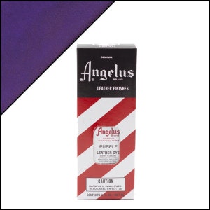 Angelus Purple Leather Dye 3oz - Purple -Leather Dye