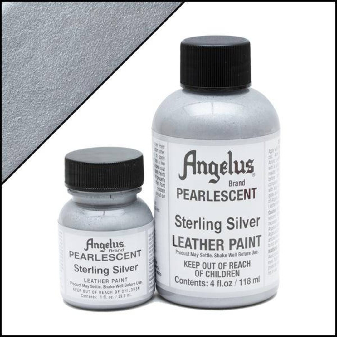 Angelus Leather Paint Silver