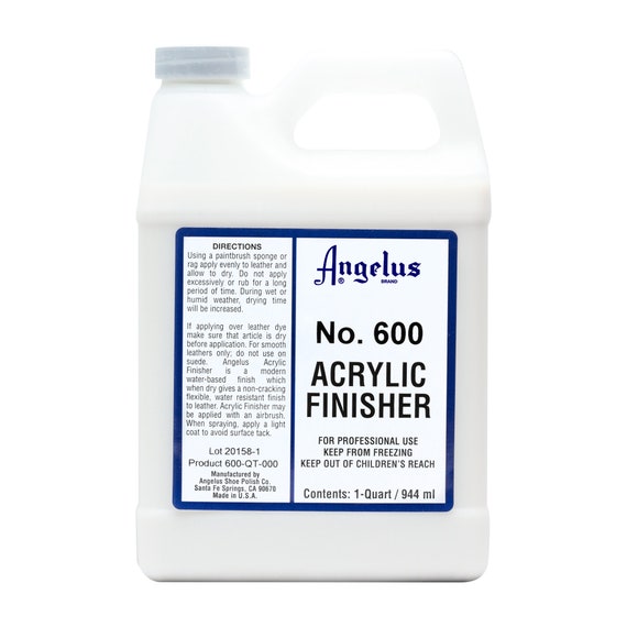 Acrylic Finisher Original Formula #600 - Quart - Angelus Finisher