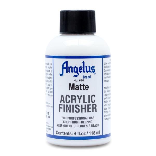 Acrylic Finisher Matte #620 | Leather Dye Sealer | Acrylic Paint Finish | Dye and Paint Sealer | Clear Coat