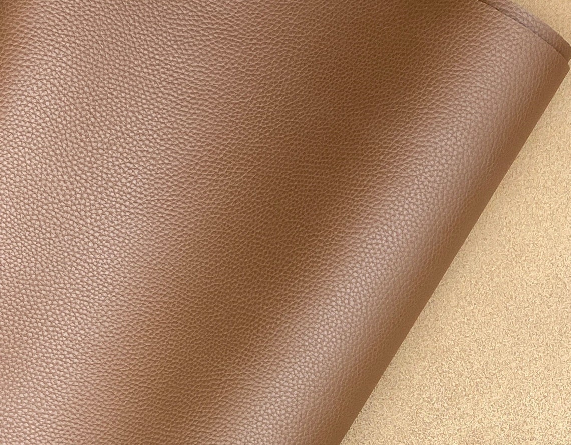 Cowhide Leather Chestnut Pebble Grain Leather Panels Etsy