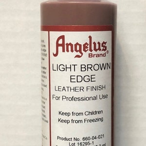 Angelus Edge Leather Finish - Light Brown
