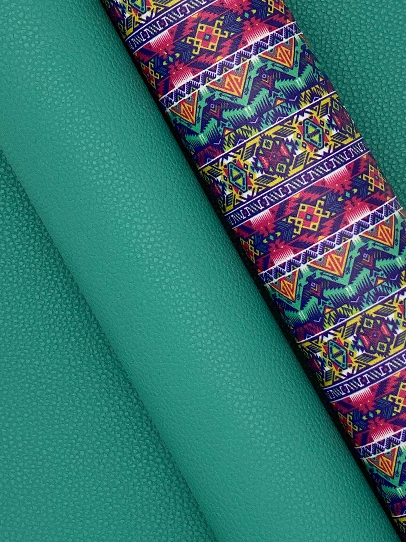 Faux Leather Teal Pebble Grain Faux Leather Faux Leather Etsy