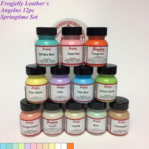 Angelus White Acrylic Paint Leather Acrylic Paint Shoe Etsy