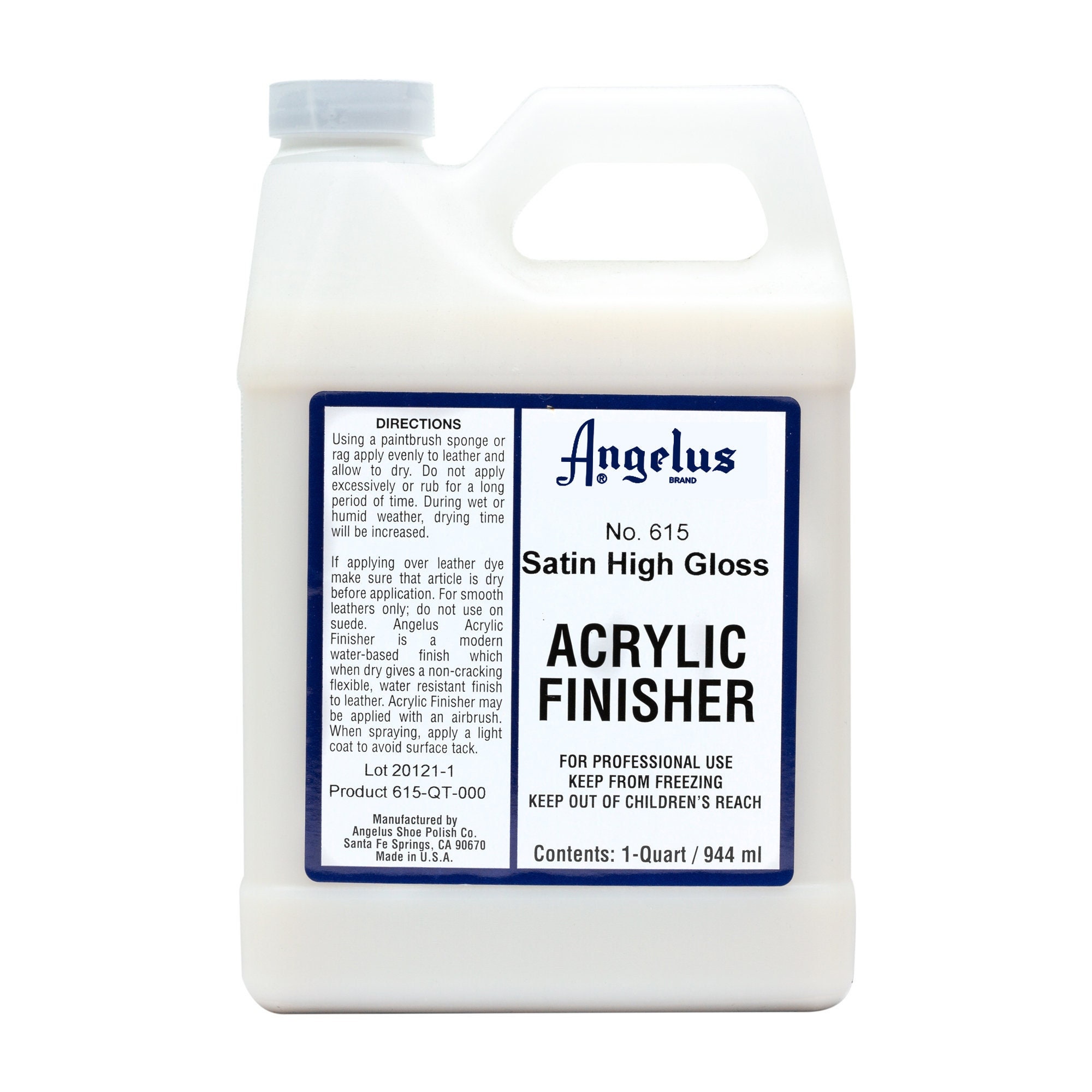 Angelus Finishers High Gloss Acrylic Finisher 1oz - Sam Flax Atlanta