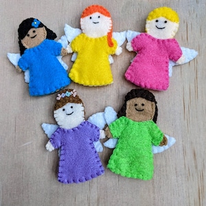 Fairy, Fantasy Finger Puppets