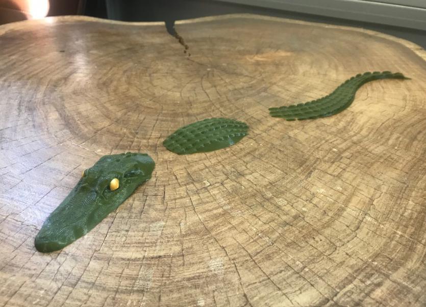 Python And Gator Cake Topper Alligator Cake Topper - Etsy