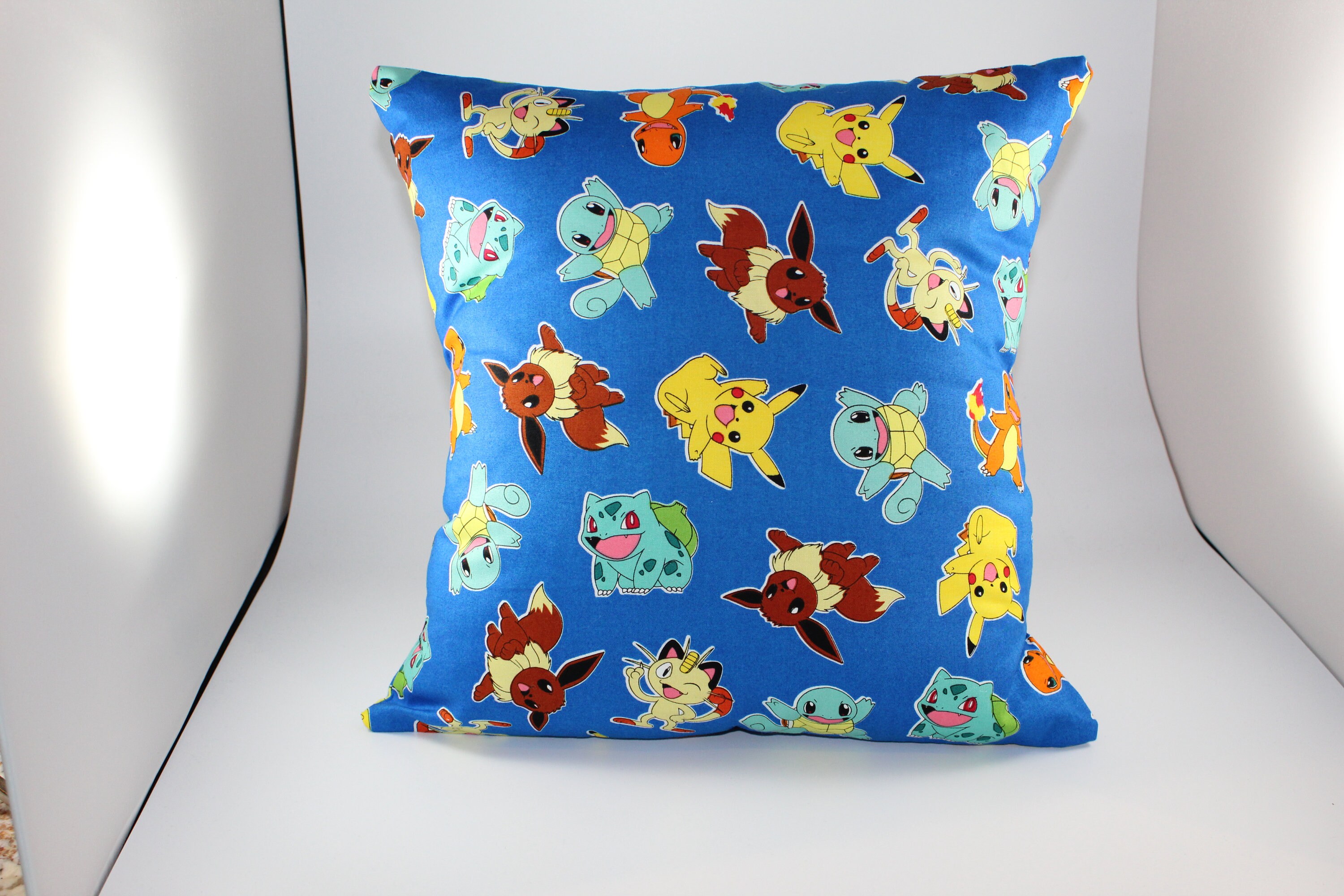 Decorative Throw Pillow Featuring Nintendo Pokemon Characters Etsy UK
