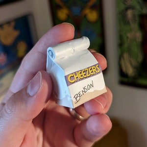 CHEEZER'S Regular Show miniature bag (Keychain + MAGNET + Ornament options)