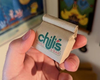CHILIS miniature bag (KEYCHAIN + Magnet + Ornament options)