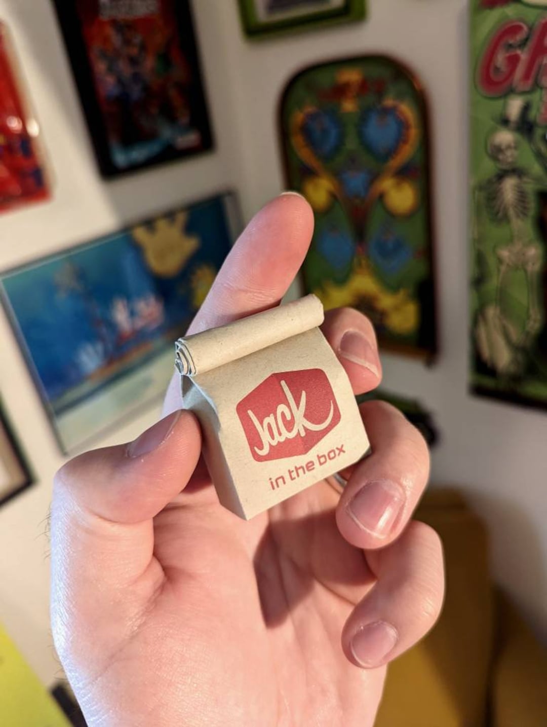 JACK in the BOX Miniature Bag (KEYCHAIN + Magnet + Ornament