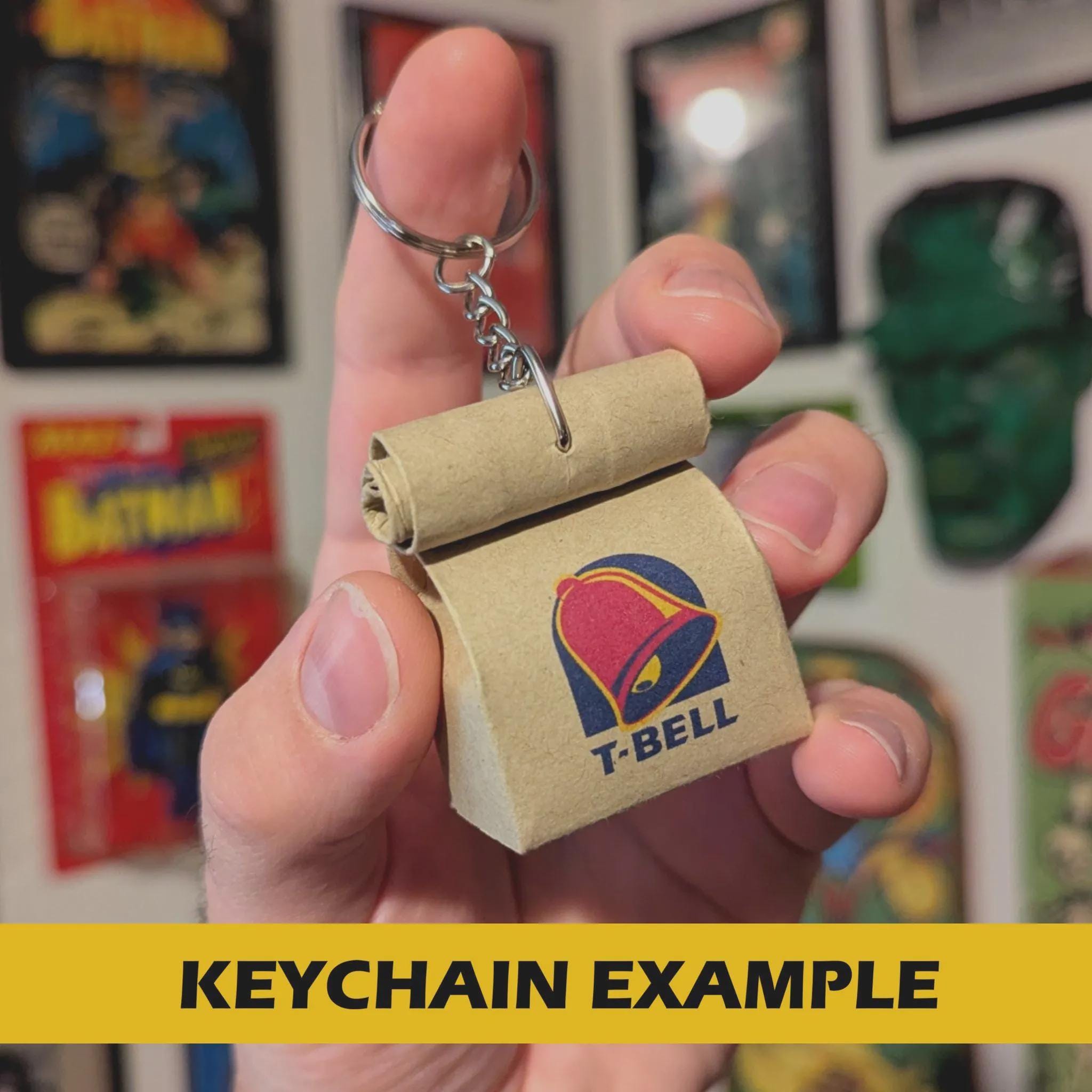 JACK in the BOX Miniature Bag (KEYCHAIN + Magnet + Ornament