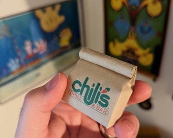 CHILIS miniature bag (KEYCHAIN + ornament options)