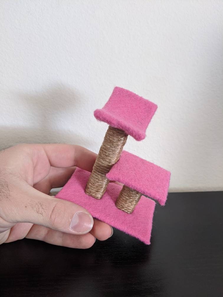 Miniature CAT TREE Etsy