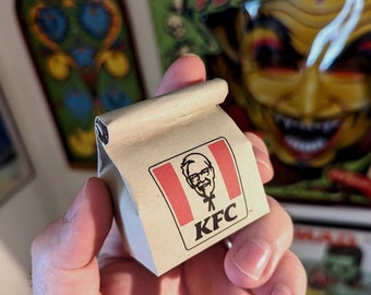 KFC miniature bag (keychain/MAGNET/ornament options)