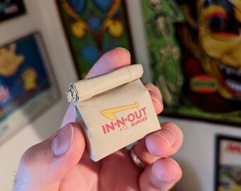 IN-N-OUT miniature bag (KEYCHAIN + ornament options)