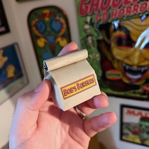 BOBS BURGERS miniature bag (KEYCHAIN + Magnet + Ornament options)